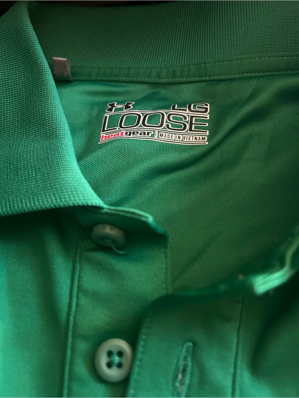 Under Armour Men's Green Performance Polo